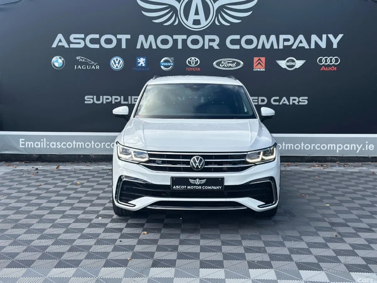 Volkswagen Tiguan Estate, Petrol Hybrid, 2023, White