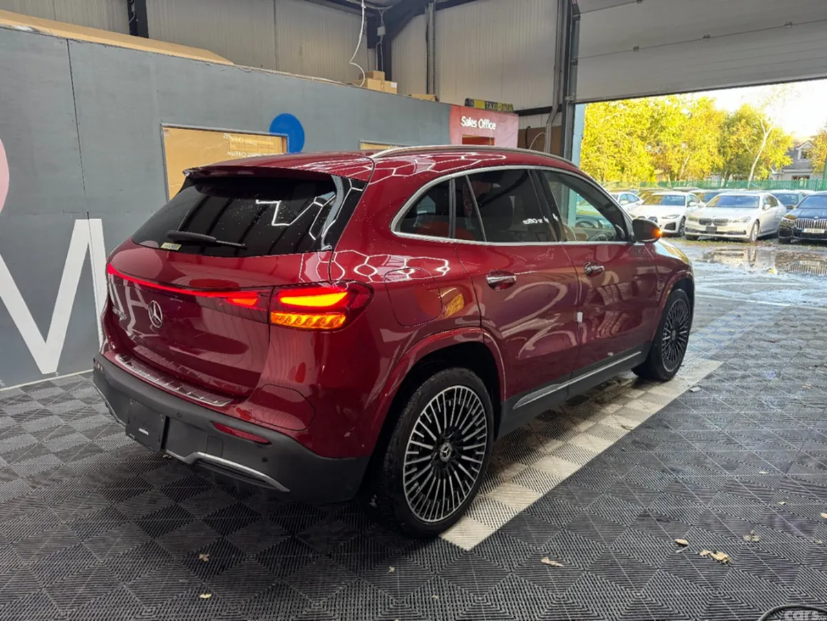 Mercedes-Benz EQA SUV, Electric, 2025, Red