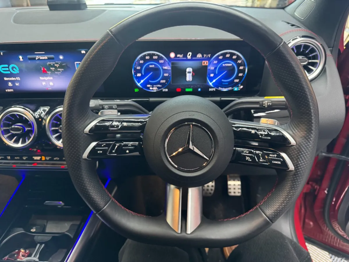 Mercedes-Benz EQA SUV, Electric, 2025, Red