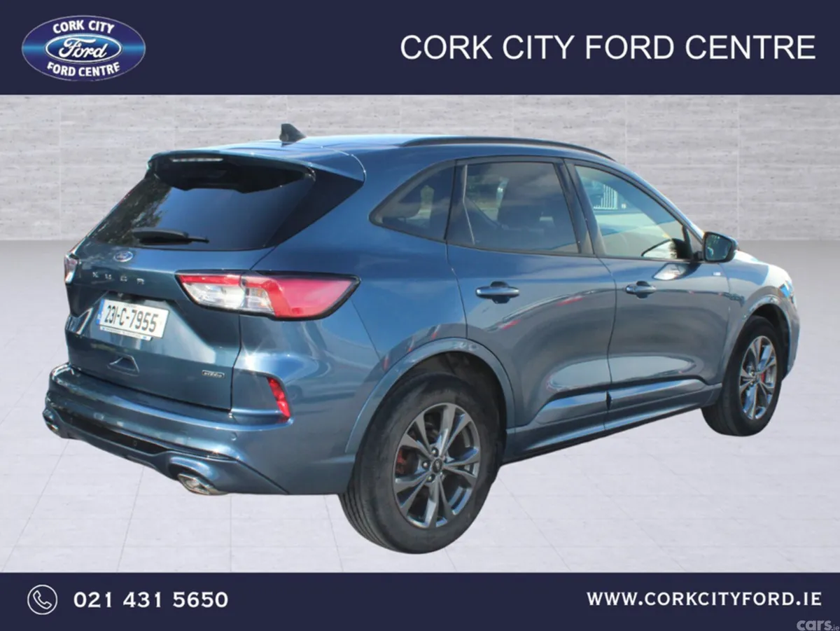 Ford Kuga MPV, Petrol Plug-in Hybrid, 2023, Blue