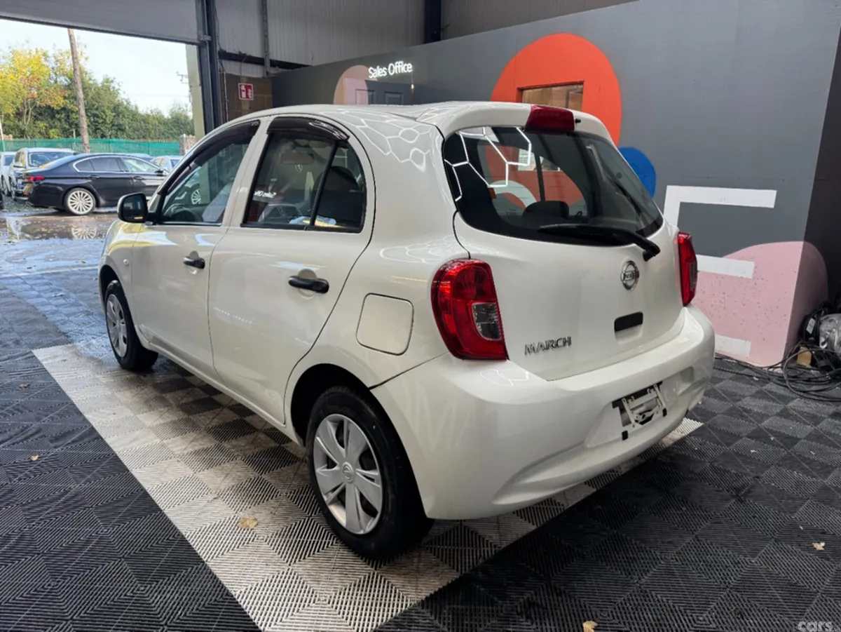 Nissan March Hatchback, Petrol, 2017, White