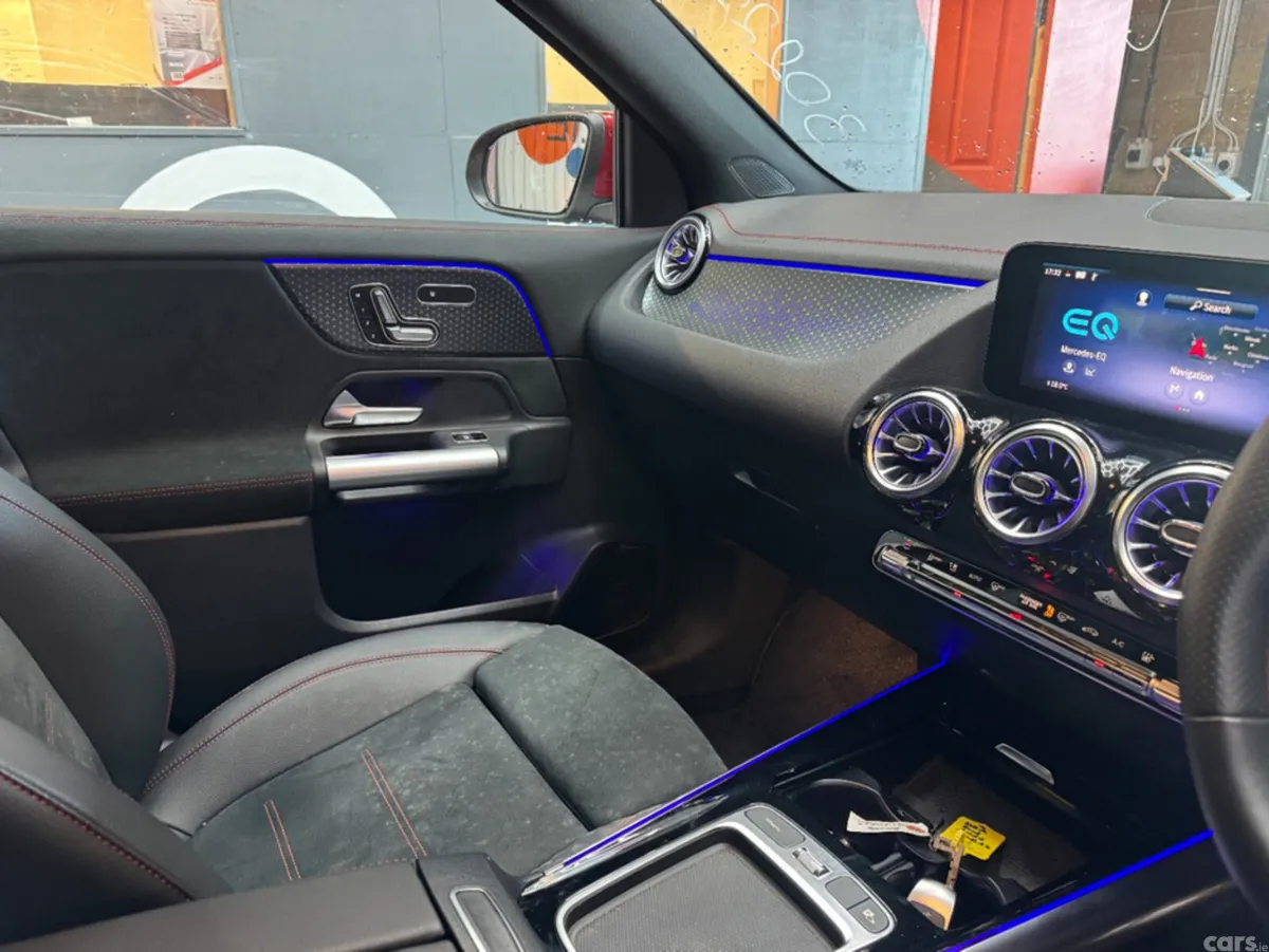 Mercedes-Benz EQA SUV, Electric, 2025, Red