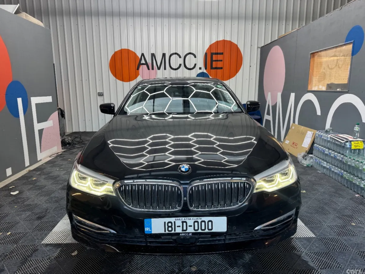 BMW 5-Series Saloon, Diesel, 2018, Black