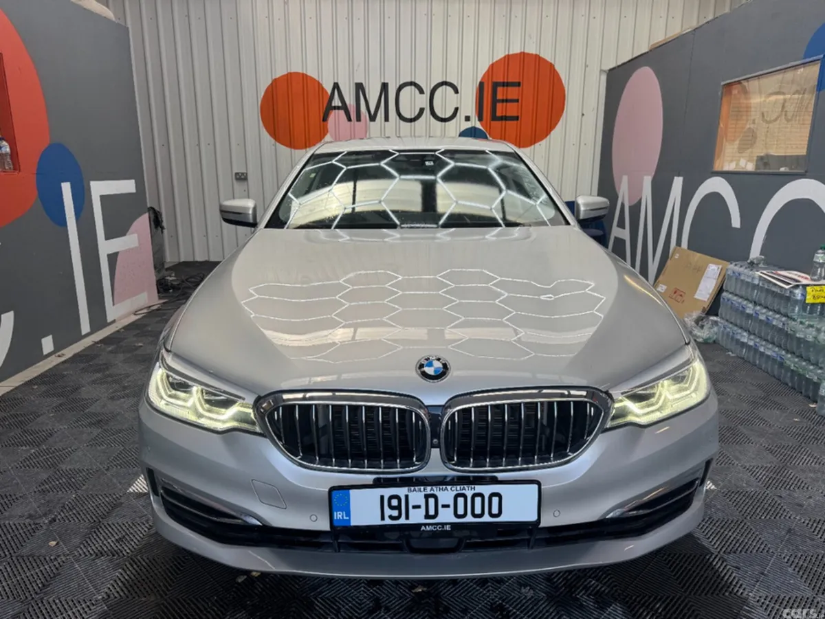 BMW 5-Series Saloon, Diesel, 2019, Silver