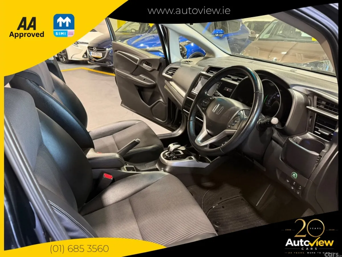 Honda Fit Hatchback, Petrol Hybrid, 2019, Black
