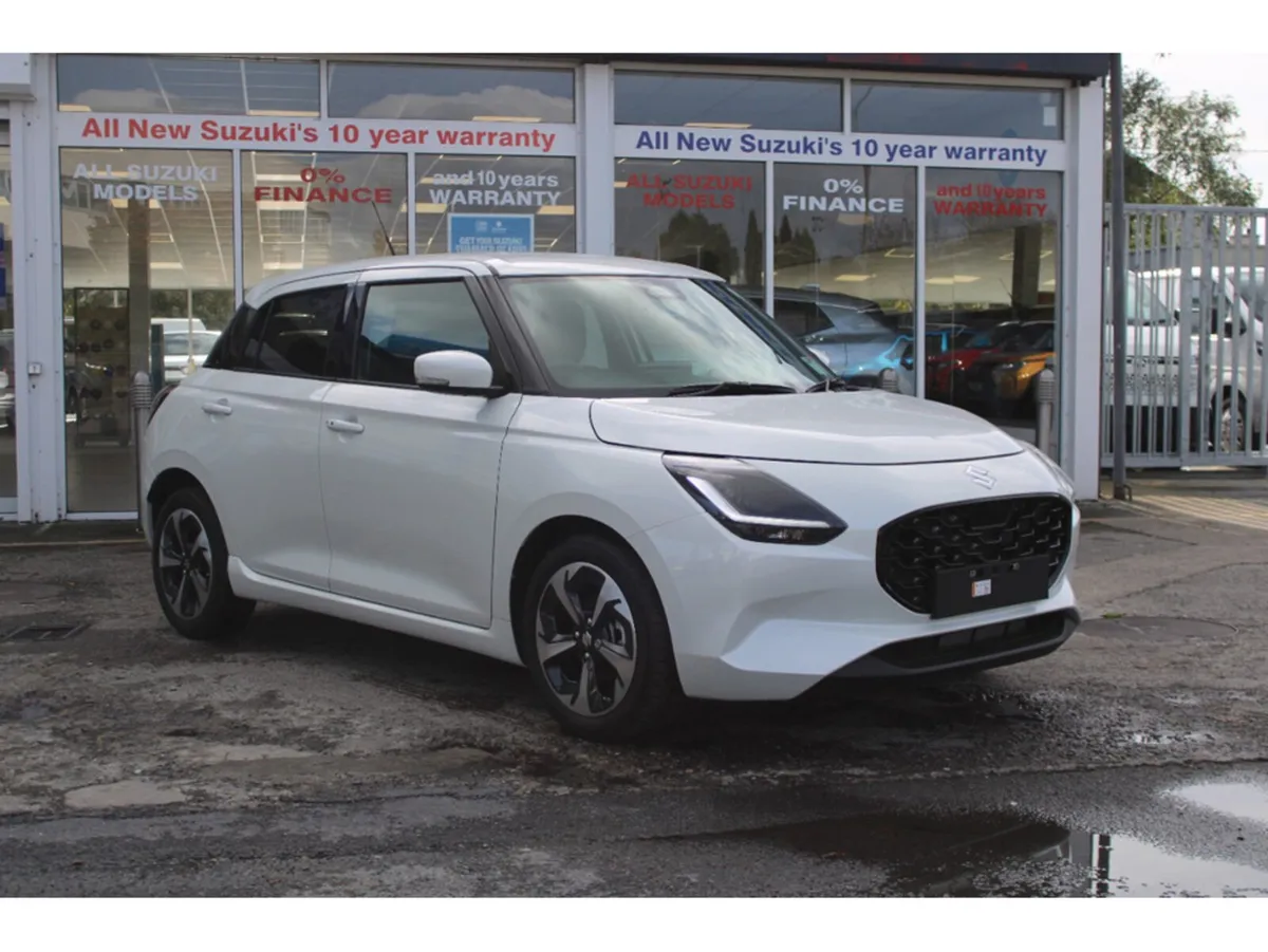 Suzuki Swift Hatchback, Petrol Hybrid, 2027, White