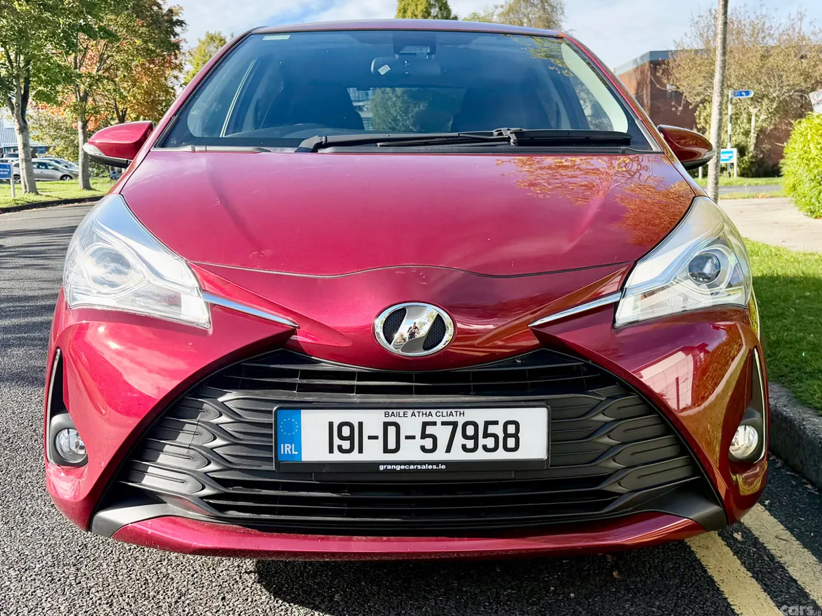 Toyota Vitz Hatchback, Petrol, 2019, Red