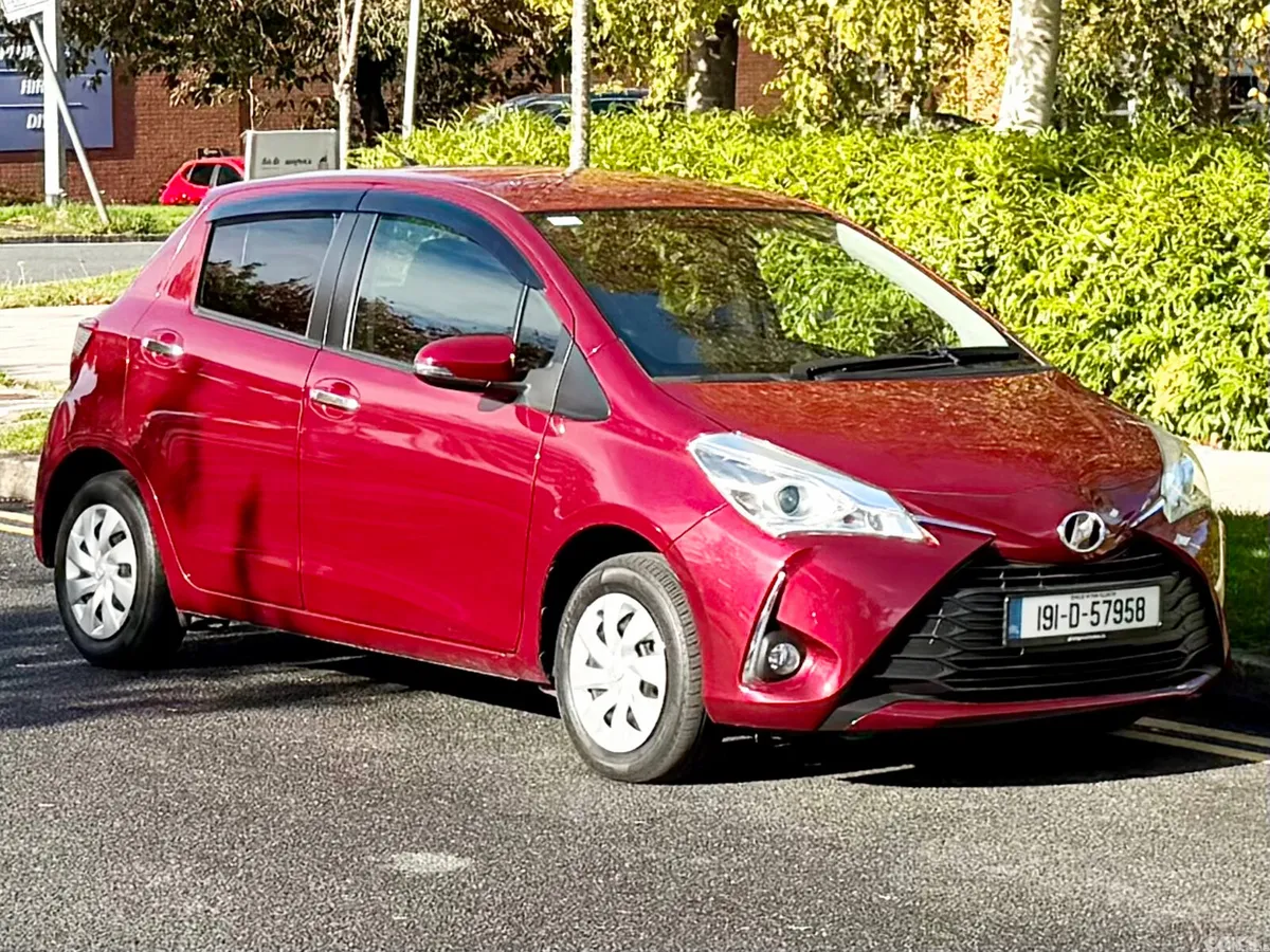 Toyota Vitz Hatchback, Petrol, 2019, Red
