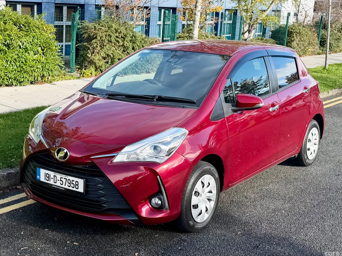 Toyota Vitz Hatchback, Petrol, 2019, Red