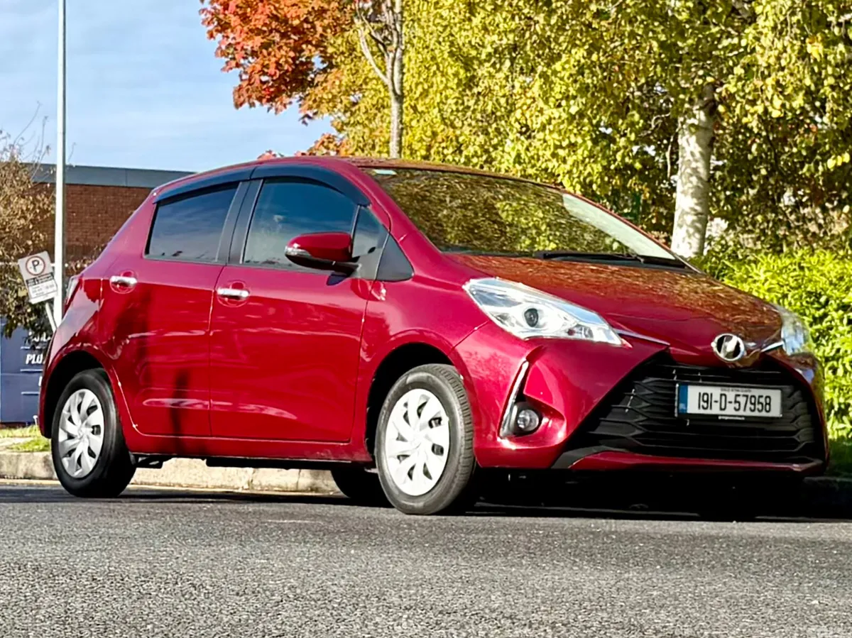 Toyota Vitz Hatchback, Petrol, 2019, Red