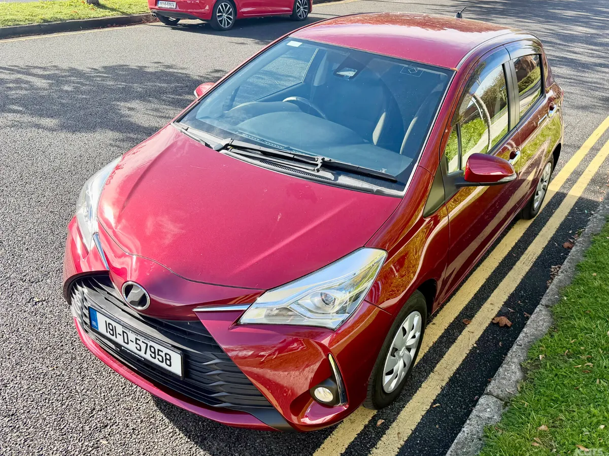 Toyota Vitz Hatchback, Petrol, 2019, Red