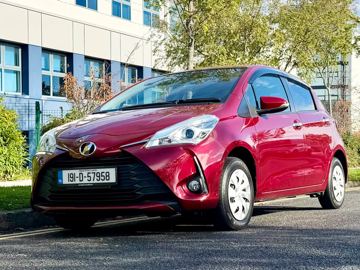 Toyota Vitz Hatchback, Petrol, 2019, Red
