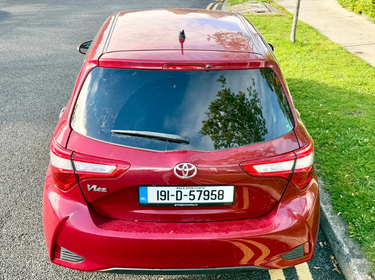 Toyota Vitz Hatchback, Petrol, 2019, Red