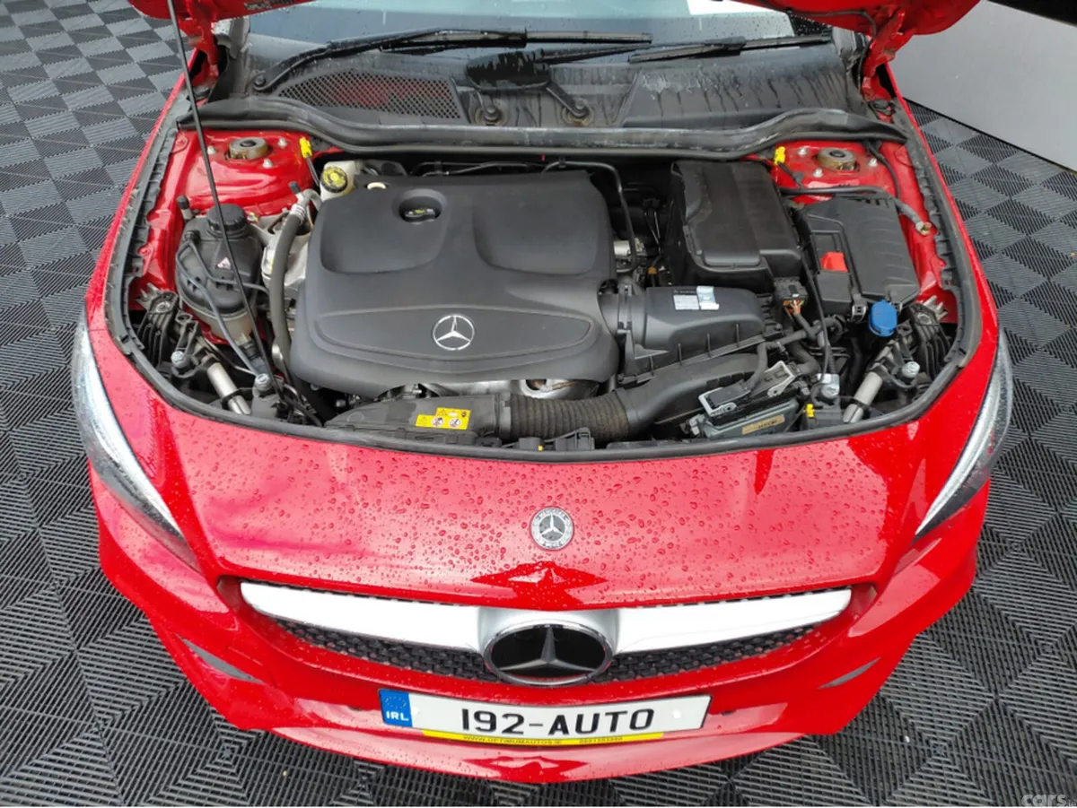 Mercedes-Benz CLA Saloon, Petrol, 2019, Red