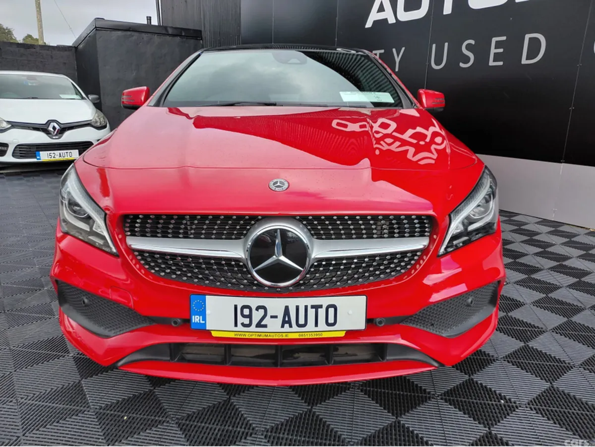 Mercedes-Benz CLA Saloon, Petrol, 2019, Red