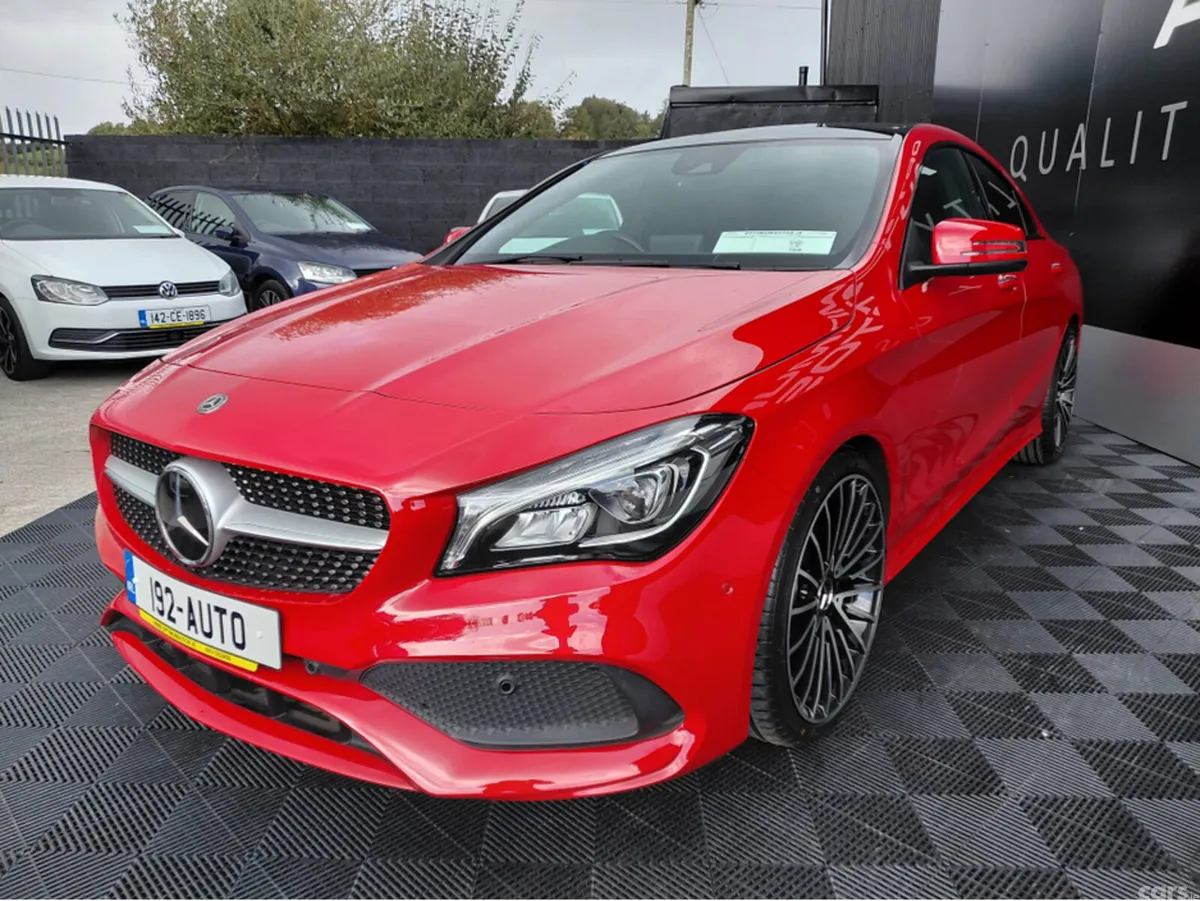 Mercedes-Benz CLA Saloon, Petrol, 2019, Red