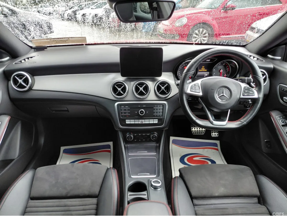 Mercedes-Benz CLA Saloon, Petrol, 2019, Red