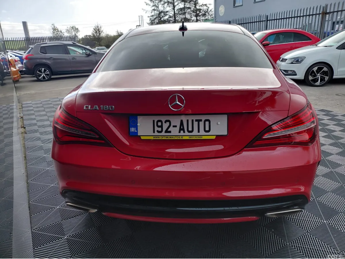 Mercedes-Benz CLA Saloon, Petrol, 2019, Red