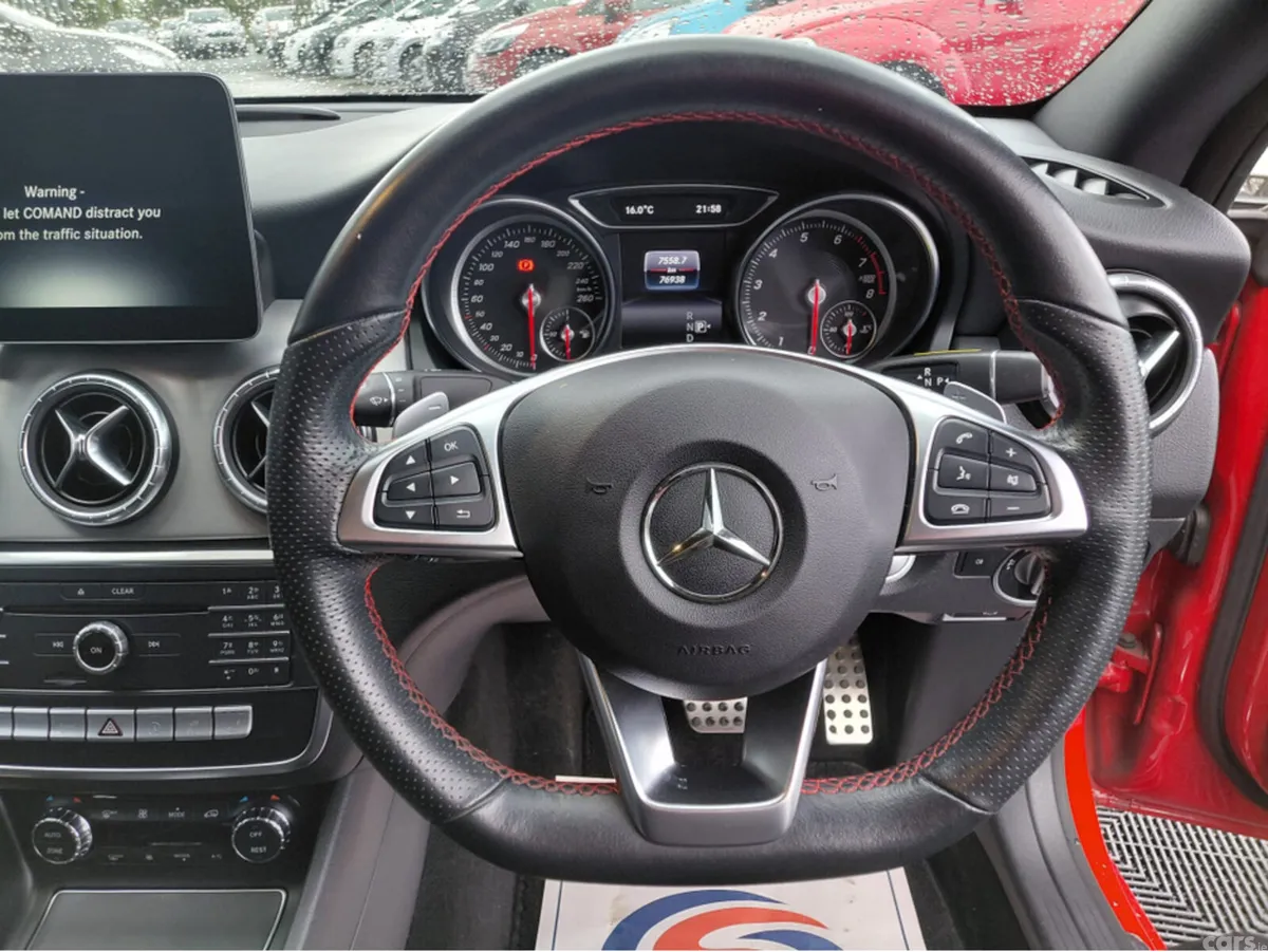 Mercedes-Benz CLA Saloon, Petrol, 2019, Red