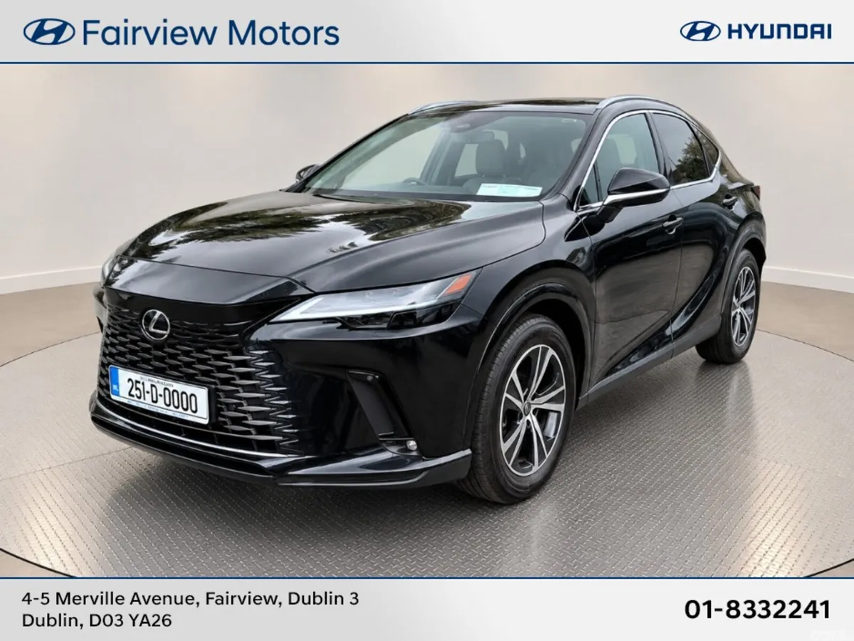 Lexus RX450H+ SUV, Petrol Plug-in Hybrid, 2025, Black