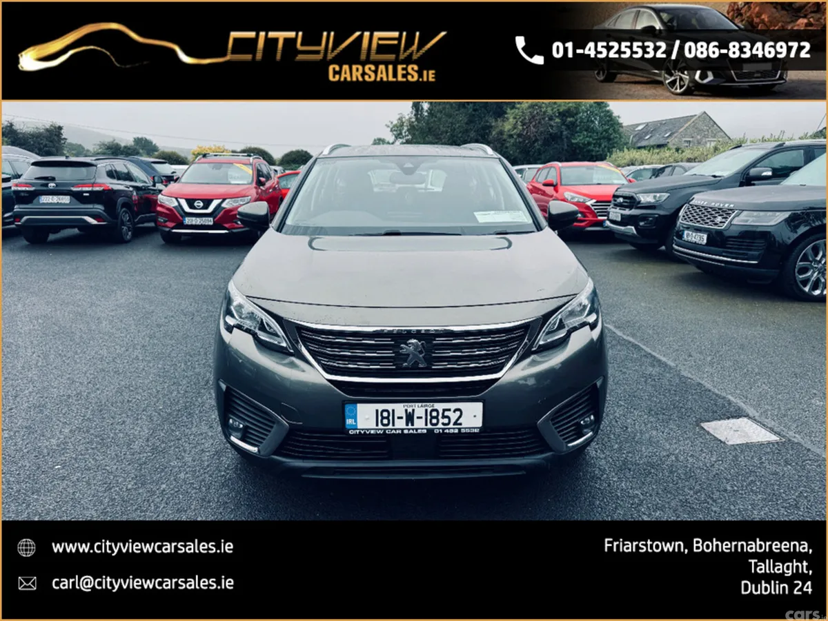 Peugeot 5008 MPV, Diesel, 2018, Grey