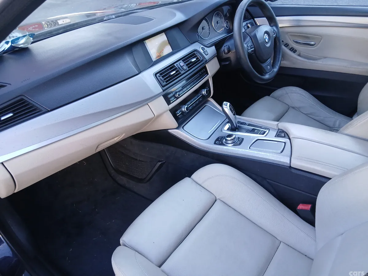 BMW 5-Series Saloon, Diesel, 2013, Black