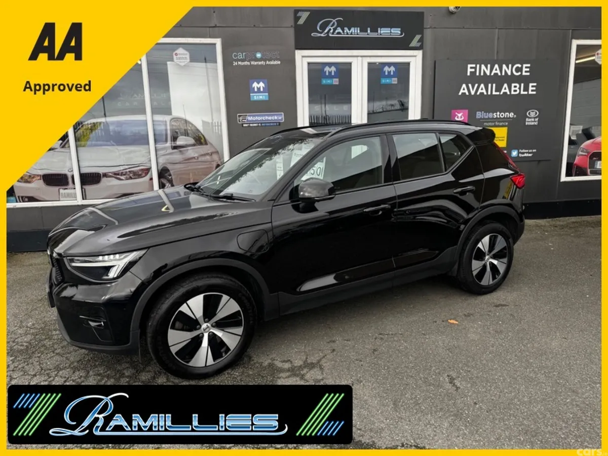 Volvo XC40 Estate, Petrol Plug-in Hybrid, 2023, Black