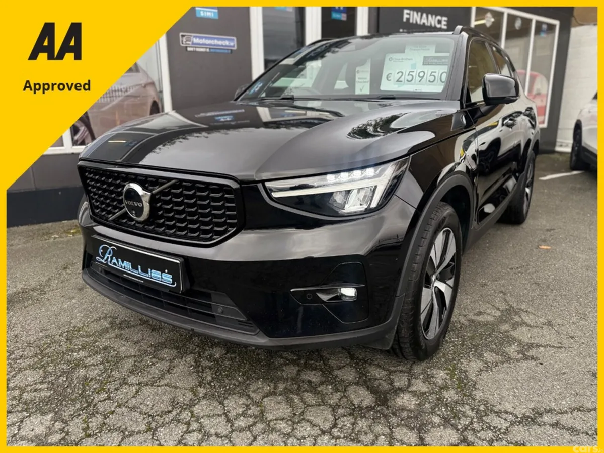 Volvo XC40 Estate, Petrol Plug-in Hybrid, 2023, Black
