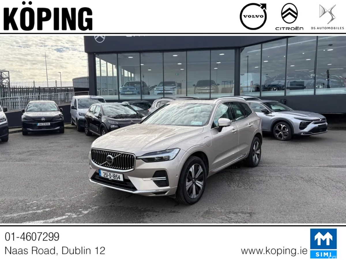 Volvo XC60 SUV, Petrol Plug-in Hybrid, 2025, Grey