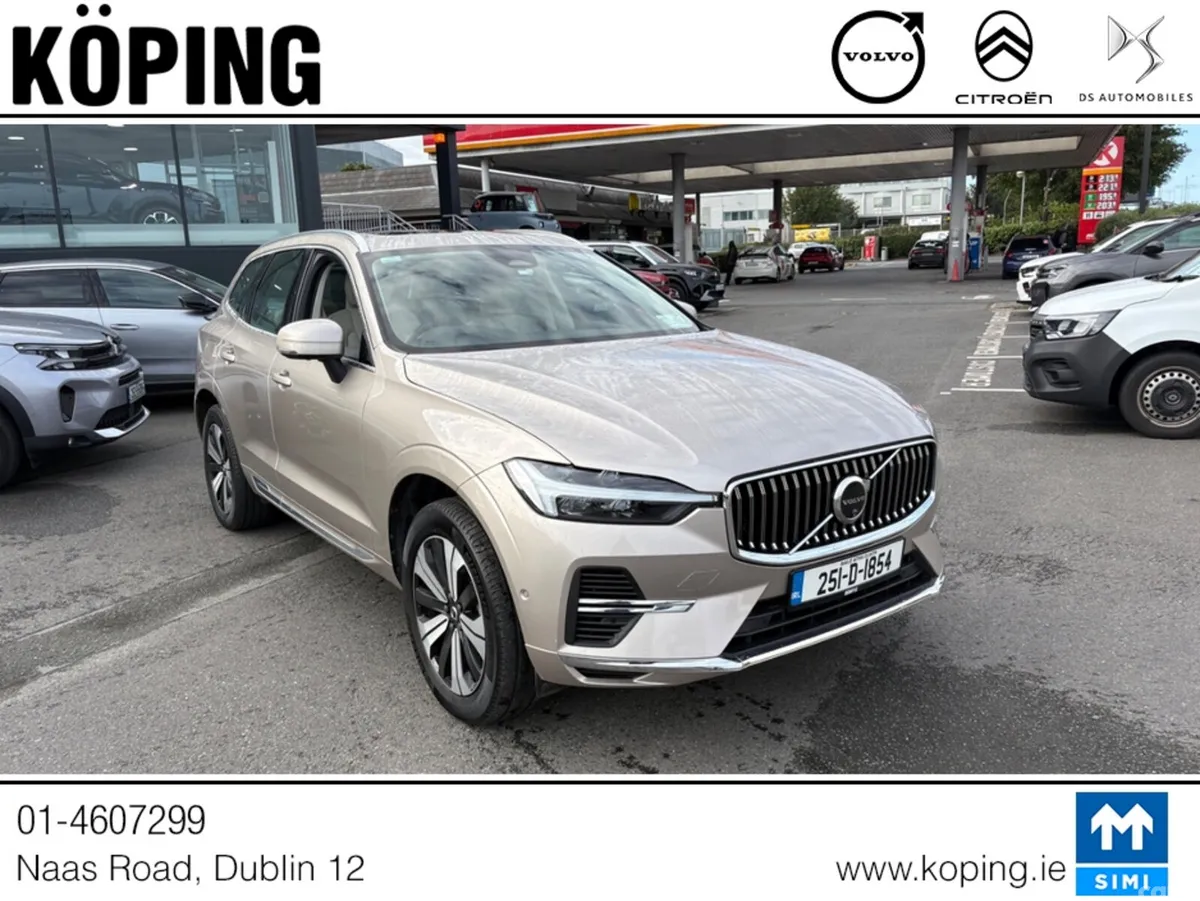 Volvo XC60 SUV, Petrol Plug-in Hybrid, 2025, Grey