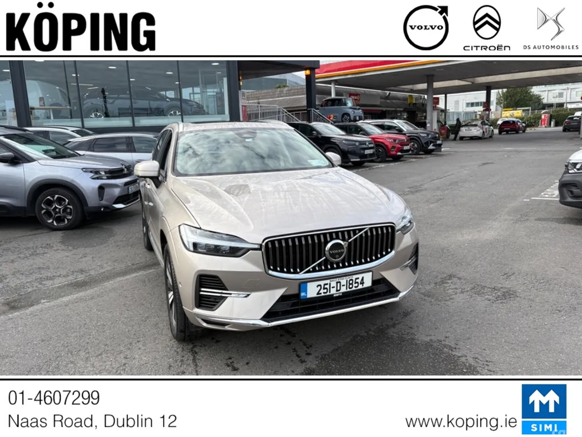 Volvo XC60 SUV, Petrol Plug-in Hybrid, 2025, Grey