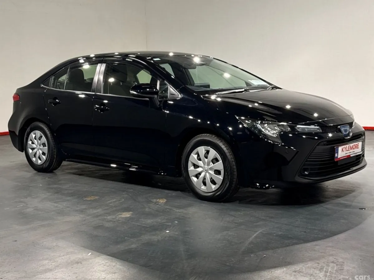 Toyota Corolla Saloon, Petrol Hybrid, 2023, Black