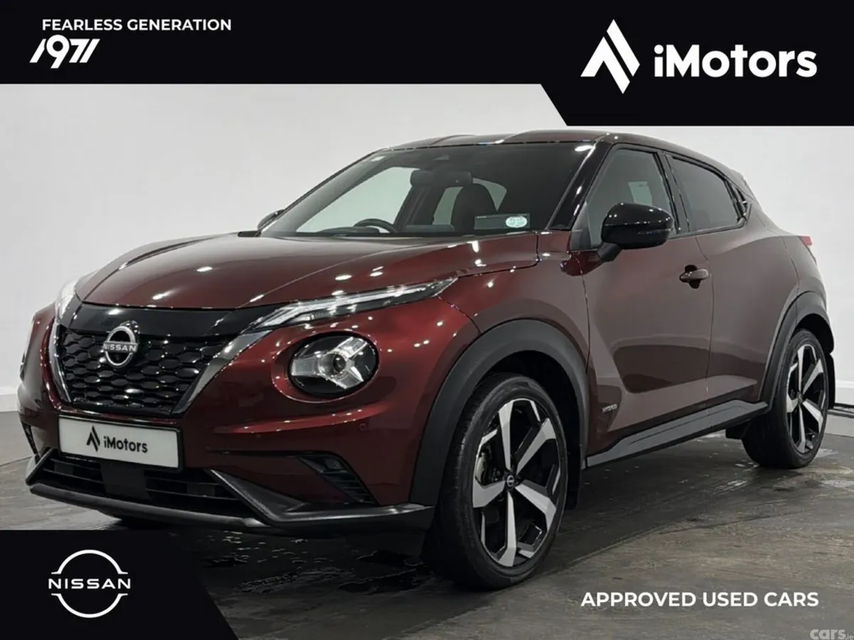 Nissan Juke SUV, Petrol Hybrid, 2024, Red
