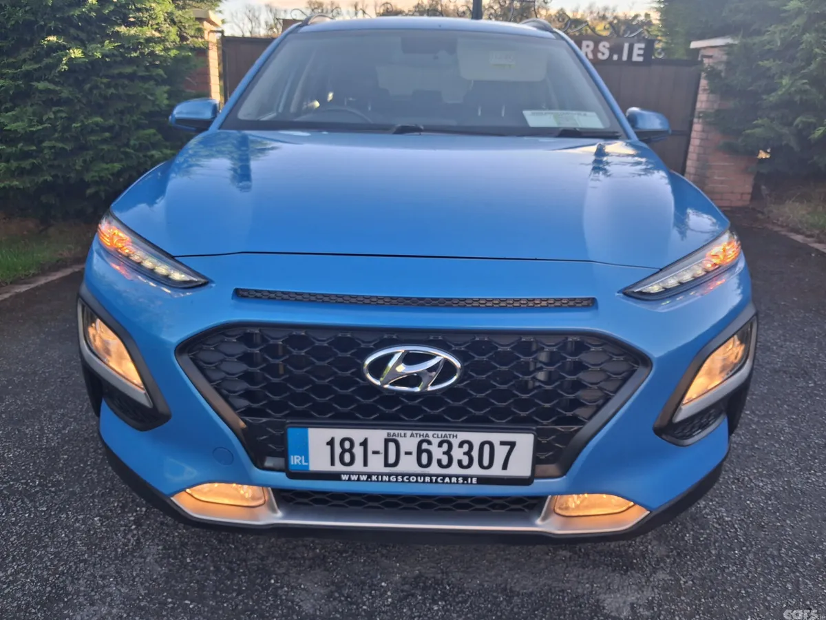 Hyundai KONA Hatchback, Petrol, 2018, Blue