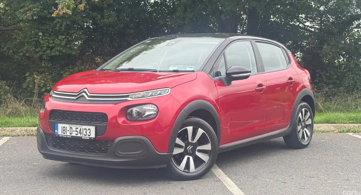 Citroen C3 Hatchback, Petrol, 2018, Red