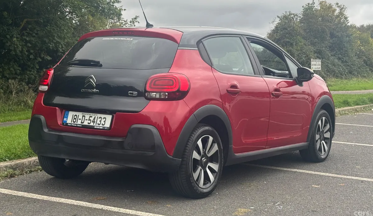 Citroen C3 Hatchback, Petrol, 2018, Red