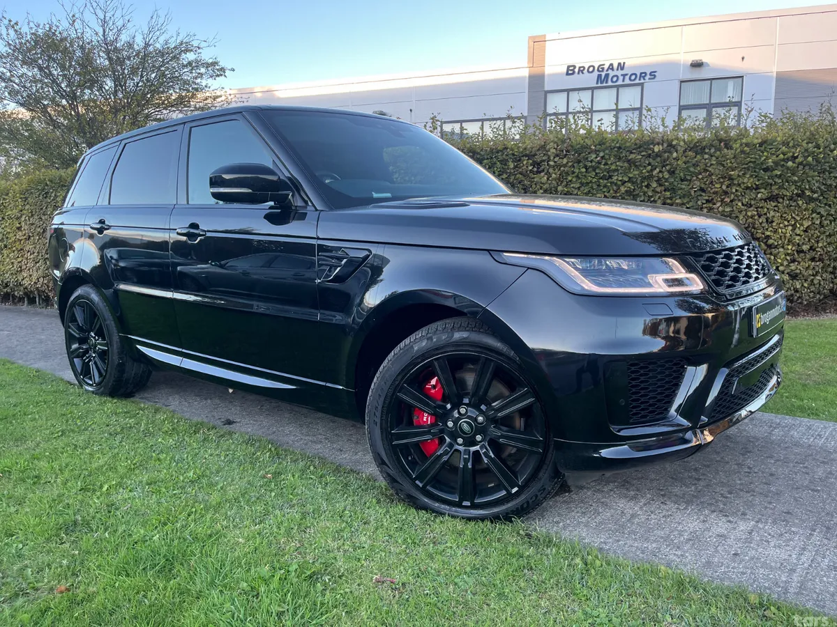 Land Rover Range Rover Sport SUV, Petrol Plug-in Hybrid, 2022, Black