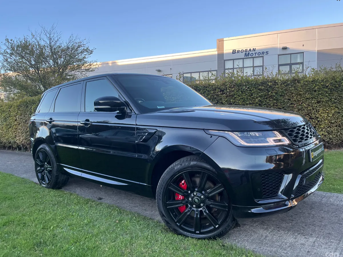 Land Rover Range Rover Sport SUV, Petrol Plug-in Hybrid, 2022, Black