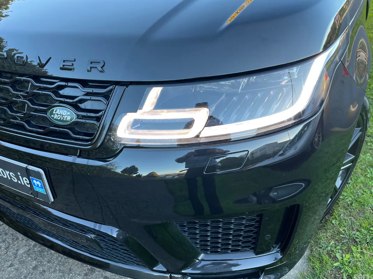 Land Rover Range Rover Sport SUV, Petrol Plug-in Hybrid, 2022, Black