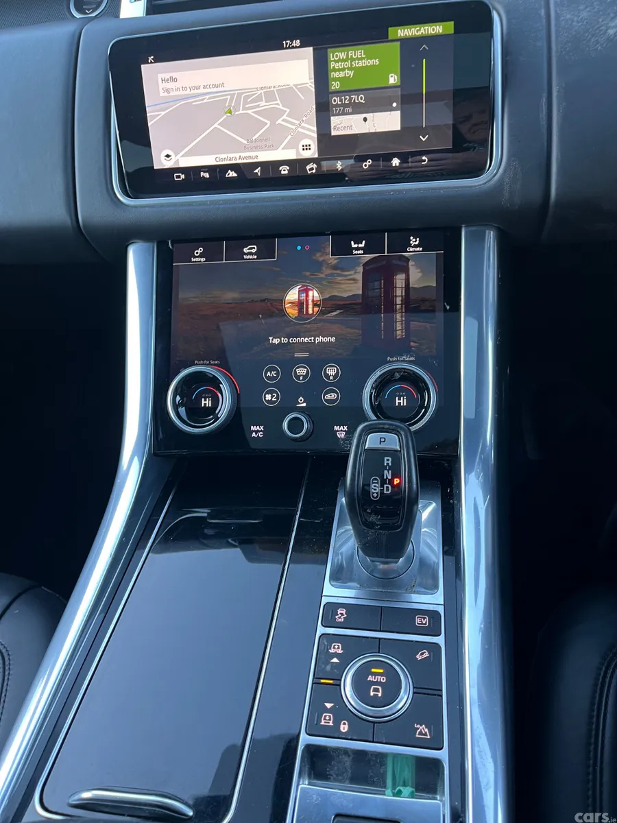 Land Rover Range Rover Sport SUV, Petrol Plug-in Hybrid, 2022, Black