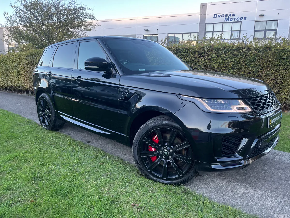 Land Rover Range Rover Sport SUV, Petrol Plug-in Hybrid, 2022, Black