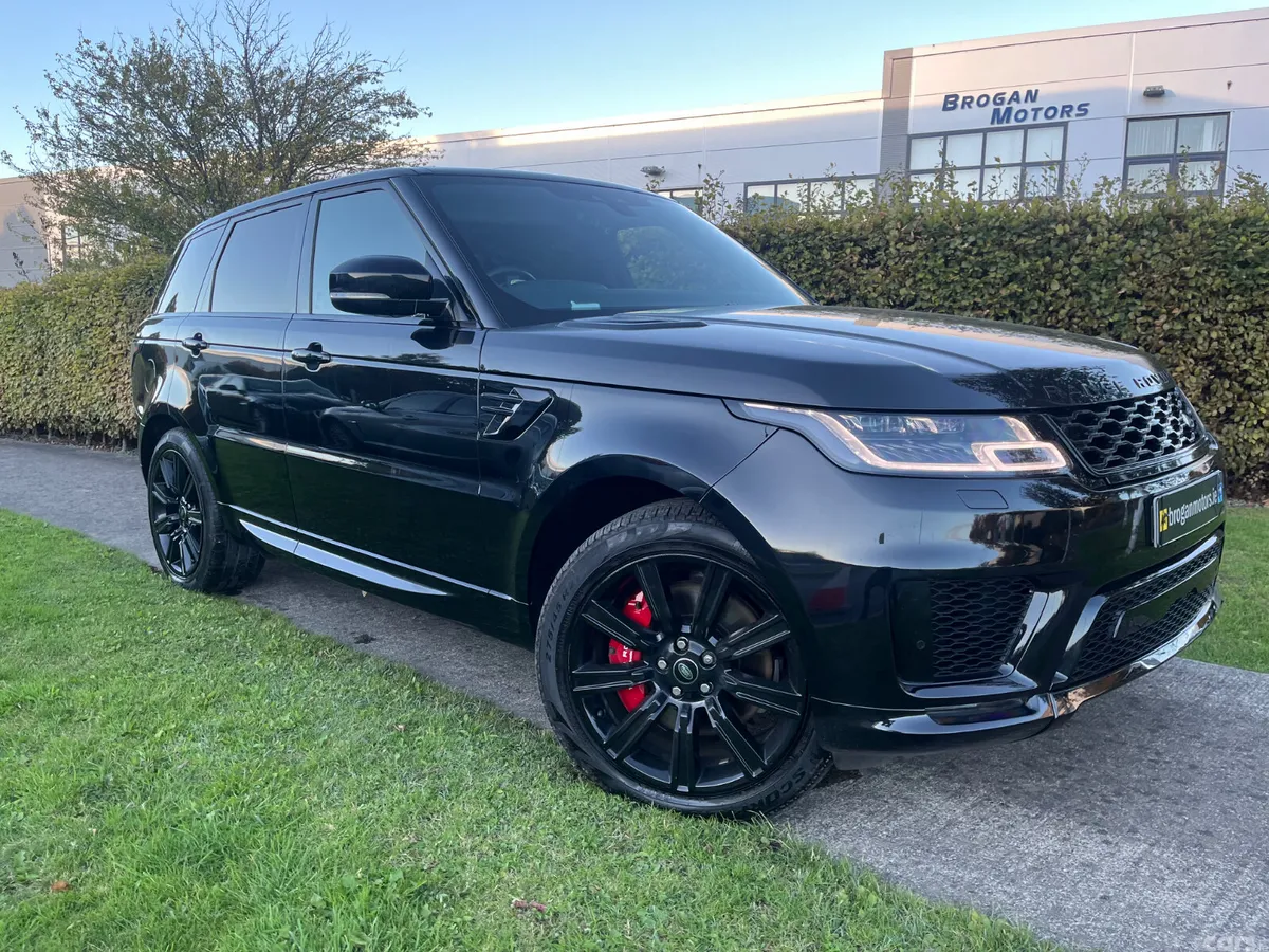 Land Rover Range Rover Sport SUV, Petrol Plug-in Hybrid, 2022, Black