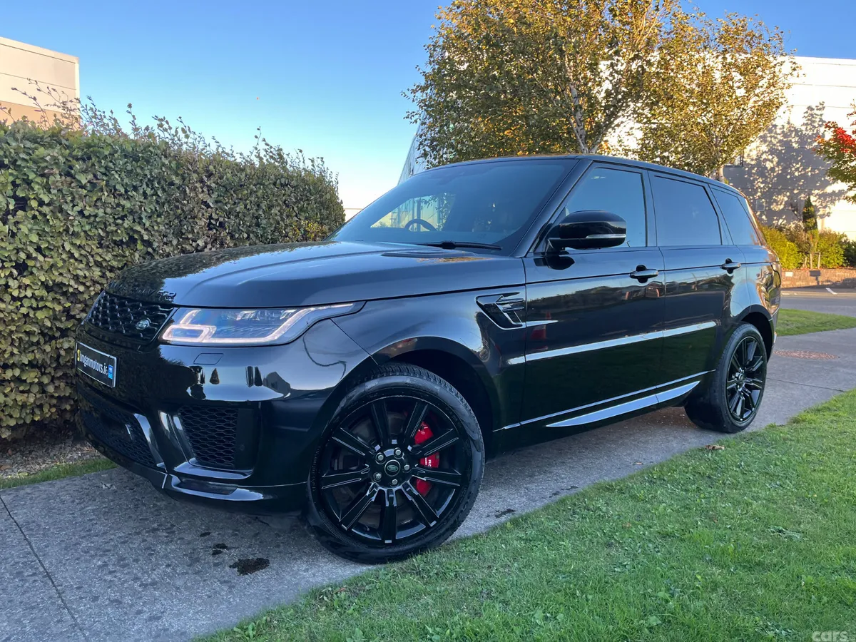 Land Rover Range Rover Sport SUV, Petrol Plug-in Hybrid, 2022, Black