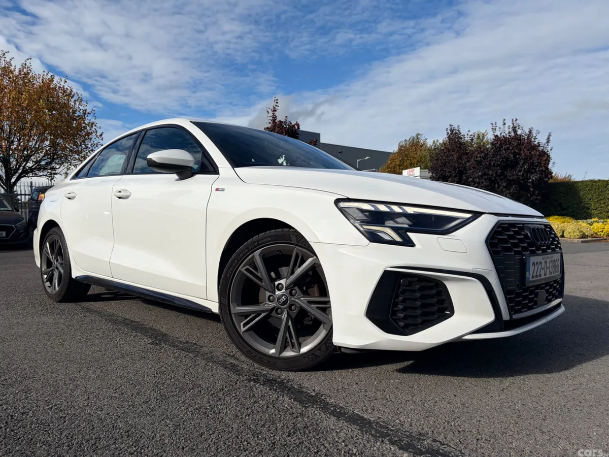 Audi A3 Saloon, Petrol, 2022, White