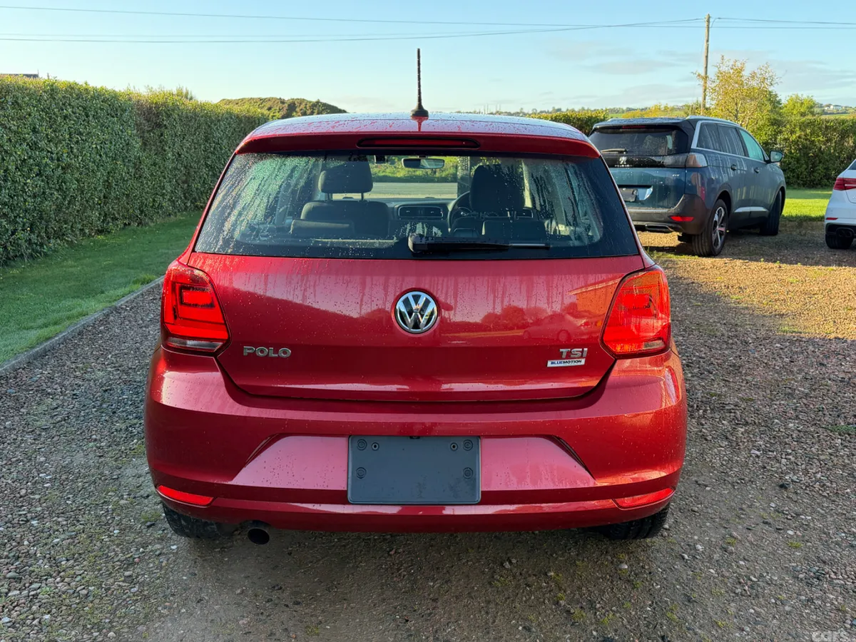 Volkswagen Polo Hatchback, Petrol, 2017, Red