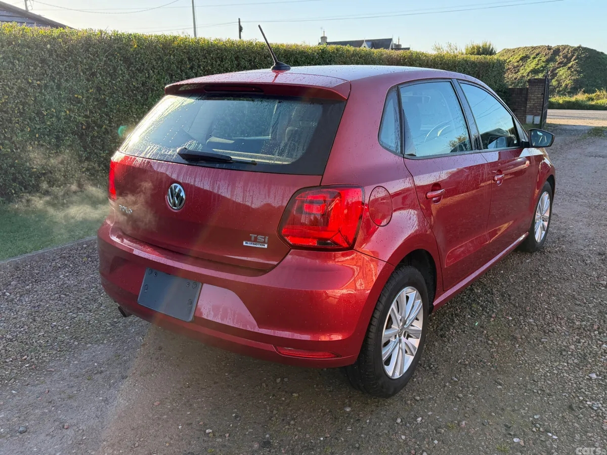 Volkswagen Polo Hatchback, Petrol, 2017, Red