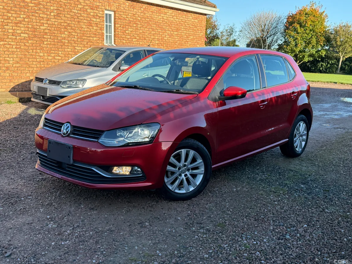 Volkswagen Polo Hatchback, Petrol, 2017, Red