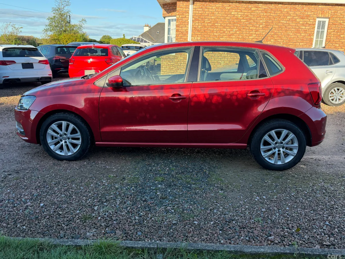 Volkswagen Polo Hatchback, Petrol, 2017, Red