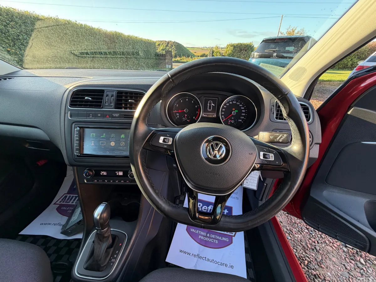 Volkswagen Polo Hatchback, Petrol, 2017, Red