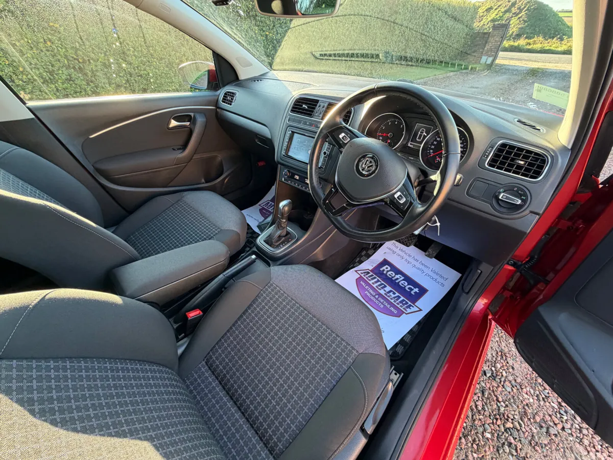 Volkswagen Polo Hatchback, Petrol, 2017, Red
